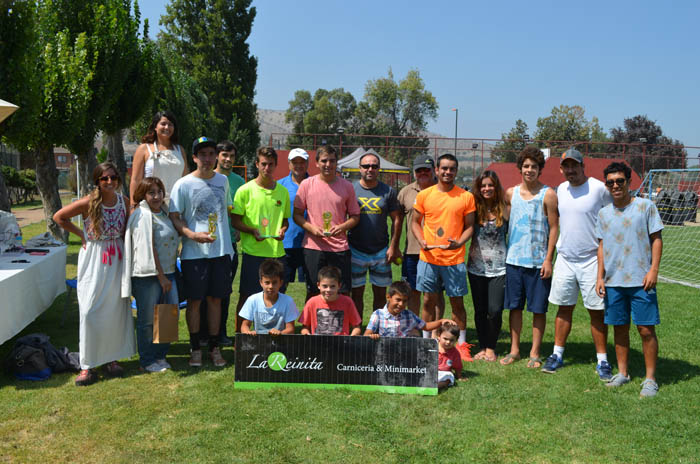 Lujan y Arriagada campeones en Copa Reinita
