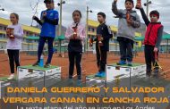 Daniela Guerrero y Salvador Vergara ganan en cancha Roja