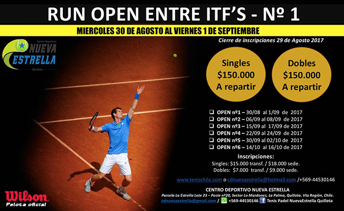 Mañana torneo por plata en Quillota