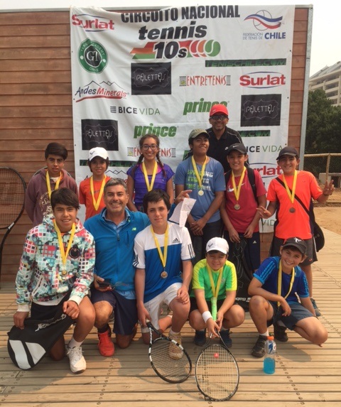 Se jugó la primera etapa de Tenis 10 y ya están programadas las tres siguientes