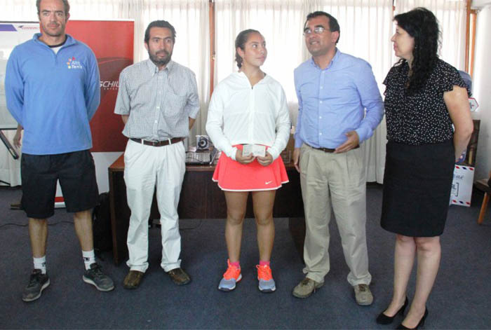 Un millón de sueños para la jóven tenista Sara Valenzuela