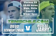 Mañana viernes se jugará el esperado Jarry vs Schwartzman