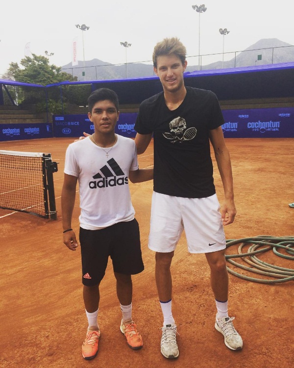 Chileno Matías Soto tuvo un breve paso por el Challenger de Santiago