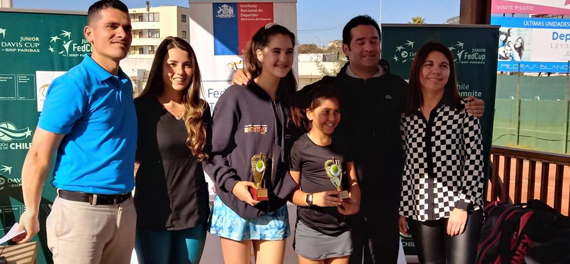 Con las finales individuales masculinas concluirá el torneo COSAT de Concón