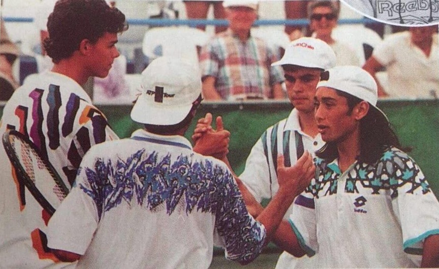 4 títulos mundiales de Tenis para Chile en 7 finales disputadas por equipos - 1993: Chile vicecampeón Sub 18