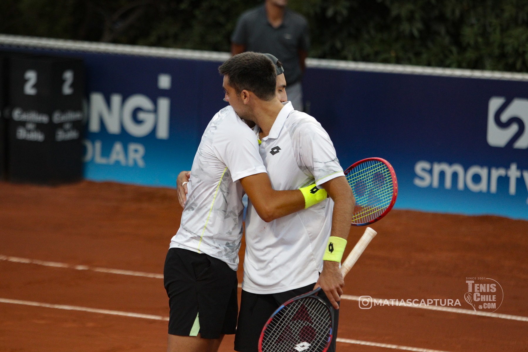 Tabilo y Barrios a semifinales del Chile Open