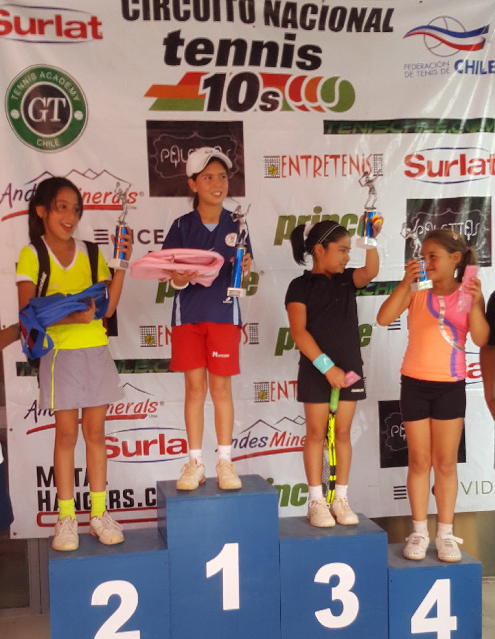 Tenis 10 y 12: Talca cierra el año con extraordinario torneo