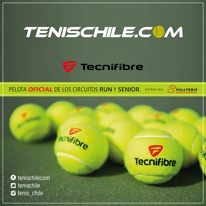 Tecnifibre es la pelota oficial de los torneos RUN