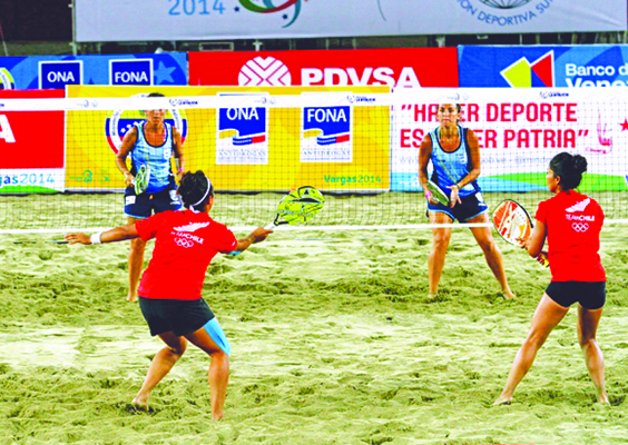 Chile se quedó con el puesto 17 del Mundial de Tenis Playa 2018