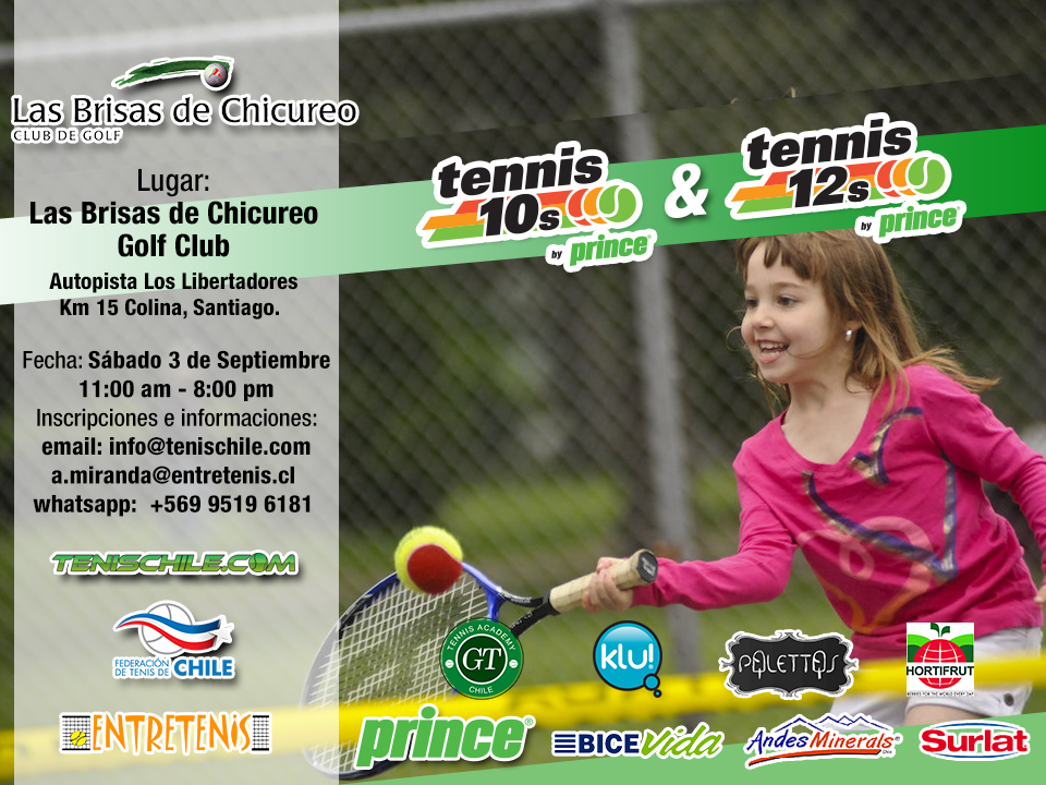 Tenis 10 y 12 en Brisas de Chicureo