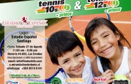Tenis 10 y 12 en Estadio Español
