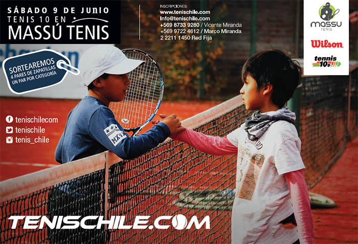 Tenis 10 este fin de semana en Massu Tenis