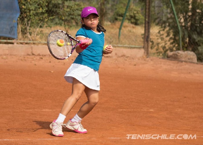 Se jugó primer torneo Tenis 10 en canchas de la Federación