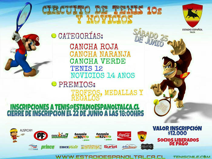 Torneo de Tenis 10 en Talca