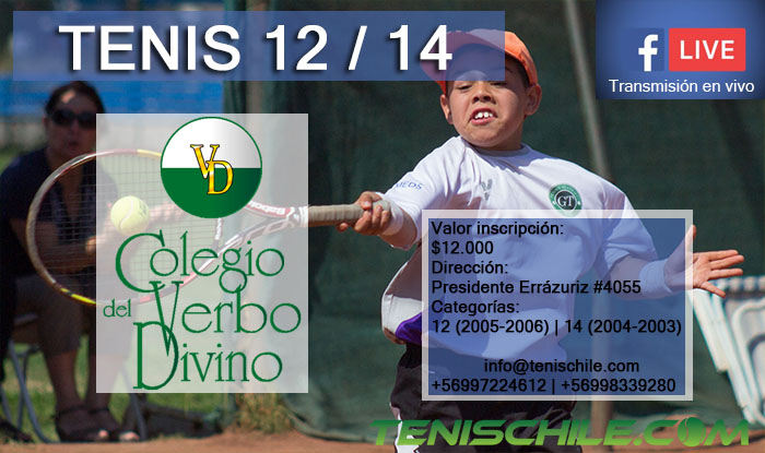 Tenis 12 y 14 en Verbo Divino