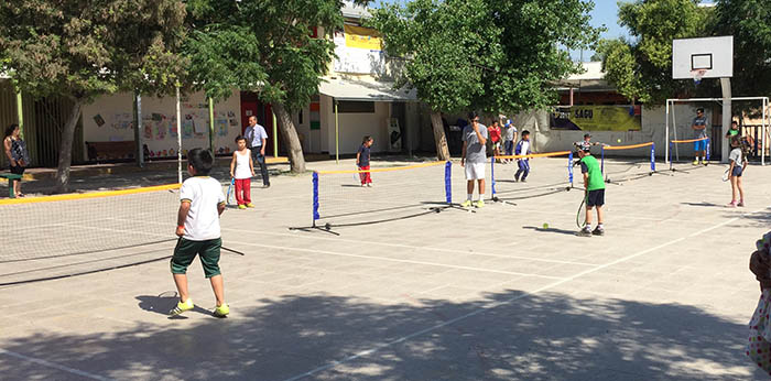 Apoya el proyecto de tenis en el Bosque