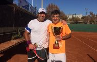 Urrutia y Navarro celebran en el Senior del Stade Francais
