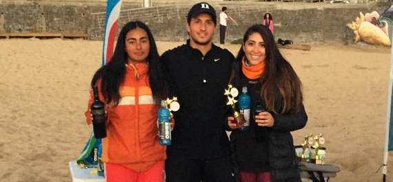 Viña del Mar disfrutó con el paso del Circuito Tenis Playa Chile