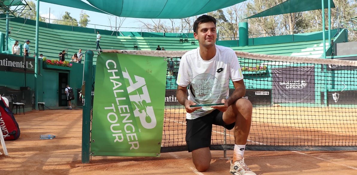 Barrios y el título 58 de un Challenger para un chileno